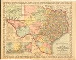 1856 Map of Texas