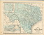 Map of Texas, 1858