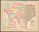 Map of Texas, 1859