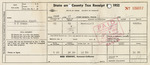 Tax Receipt