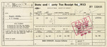 Tax Receipt