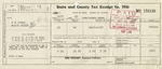 Tax Receipt