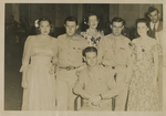 Photo of Warren C. Cowen and five unidentified people