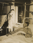 Photo of Warren C. Cowen in the hospital