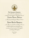 Inauguration invitation