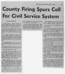 County employees by John Moulder