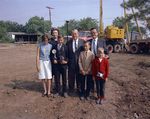 W. D. Smith family at groundbreaking ceremony for the W. D. Smith Photography studio