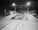 Texas Pacific Railroad-Service Ramp; Interior view by W. D. Smith