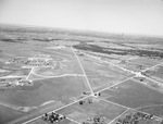 Aerial view of the United States Public Health Service Hospital, Fort Worth by W. D. Smith