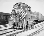 Rock Island and Pacific Railroad yards by W. D. Smith