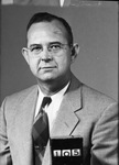 Portrait photograph of an unidentified man for Fort Worth Sales Executive Club member roster by W. D. Smith