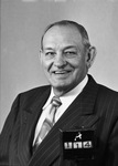 Portrait photograph of an unidentified man for Fort Worth Sales Executive Club member roster by W. D. Smith