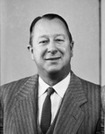 Portrait photograph of an unidentified man for Fort Worth Sales Executive Club member roster by W. D. Smith