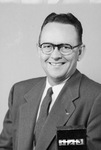 Portrait photograph of an unidentified man for Fort Worth Sales Executive Club member roster by W. D. Smith