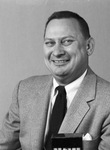 Portrait photograph of an unidentified man for Fort Worth Sales Executive Club member roster by W. D. Smith