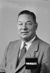 Portrait photograph of an unidentified man for Fort Worth Sales Executive Club member roster by W. D. Smith