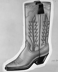 Drawing of a boot by W. D. Smith