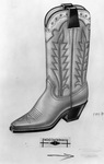 Drawing of a boot by W. D. Smith