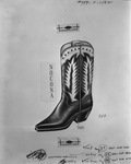 Drawing of a boot by W. D. Smith