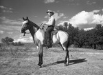 Young man riding a horse by W. D. Smith