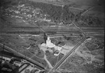 Aerial view of the Great Western Feed & Seed Company by W. D. Smith