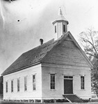 Old school or church with a steeple. by W. D. Smith