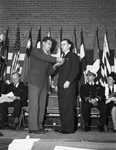 Army-Navy "E" Award pinning ceremony by W. D. Smith