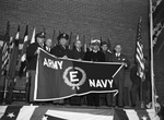 Army-Navy "E" Award pinning ceremony by W. D. Smith