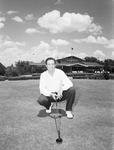 Golfer at Glen Garden Country Club by W. D. Smith