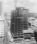 Bank Building Construction from Fort Worth Club by W. D. Smith