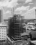 Bank Building Construction from Fort Worth Club by W. D. Smith