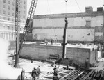 Placing of First Steel Girder by W. D. Smith