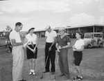 Golfers at Ridglea Country Club by W. D. Smith