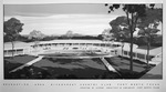 Drawing of Recreation Area at Rivercrest Country Club by W. D. Smith and Preston M. Geren