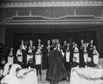 Choir at Grand Commandery Knights Templar of Texas meeting by W. D. Smith