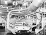 "Water test" on a car at the General Motors Corporation plant by W. D. Smith