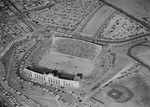 Aerial view of Amon Carter Stadium at Texas Christian University (TCU) by W. D. Smith