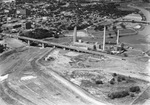 Aerial of industrial plant by W. D. Smith