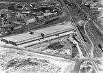 Aerial of U. S. Cold Storage building by W. D. Smith