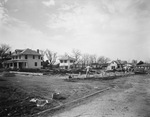 Robertson-Mueller-Harper Funeral Home under construction by W. D. Smith