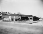 Robertson-Mueller-Harper Funeral Home under construction by W. D. Smith