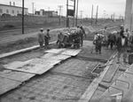 Construction work at U. S. Cold Storage by W. D. Smith