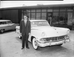 Mr. Henderson with new Ford by W. D. Smith