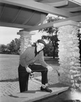 Golfer at Rivercrest Country Club by W. D. Smith