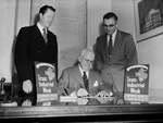 Group at Mayor Deen's office For Texas Industrial Week by W. D. Smith