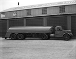 Gulf Oil Transportation tank truck by W. D. Smith