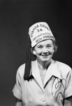 Portrait photograph of Ladies Oriental Shrine of North America High Priestess Laura Smith by W. D. Smith