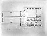 Remodelling of Garrett's Truck Center (drawing of first floor plan) by W. D. Smith