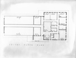 Remodelling of Garrett's Truck Center (drawing of second floor plan) by W. D. Smith