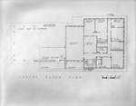 Remodelling of Garrett's Truck Center (drawing of second floor plan) by W. D. Smith